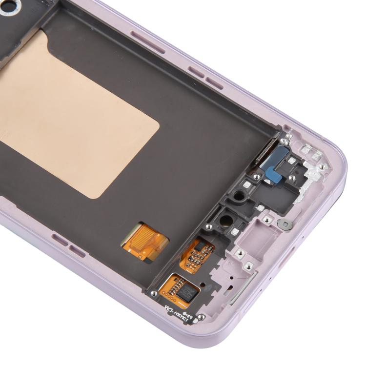 For Samsung Galaxy A55 SM-A556B Original LCD Screen Digitizer Full Assembly with Frame, For Samsung Galaxy A55(Original)