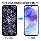 For Samsung Galaxy A55 SM-A556B Original LCD Screen Digitizer Full Assembly with Frame, For Samsung Galaxy A55(Original)