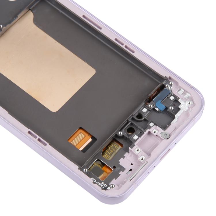 For Samsung Galaxy A55 SM-A556B OLED LCD Screen Digitizer Full Assembly with Frame