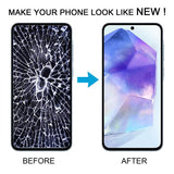 For Samsung Galaxy A55 SM-A556B OLED LCD Screen Digitizer Full Assembly with Frame