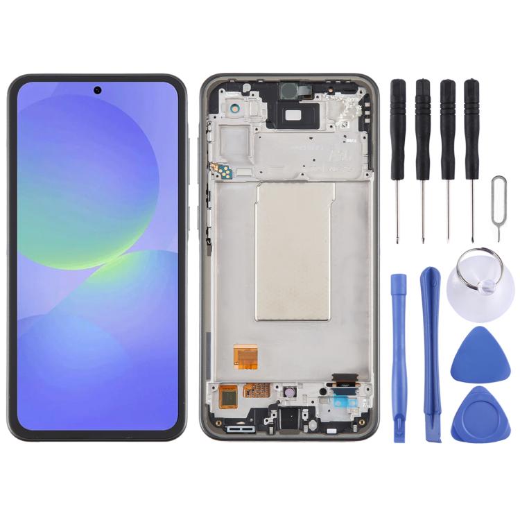 For Samsung Galaxy A36 SM-A366B 6.67 inch OLED LCD Screen Digitizer Full Assembly with Frame Default Title