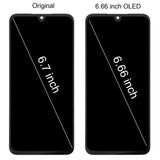 For Samsung Galaxy A16 5G SM-A166B 6.66 inch EU Version OLED LCD Screen Digitizer Full Assembly with Frame