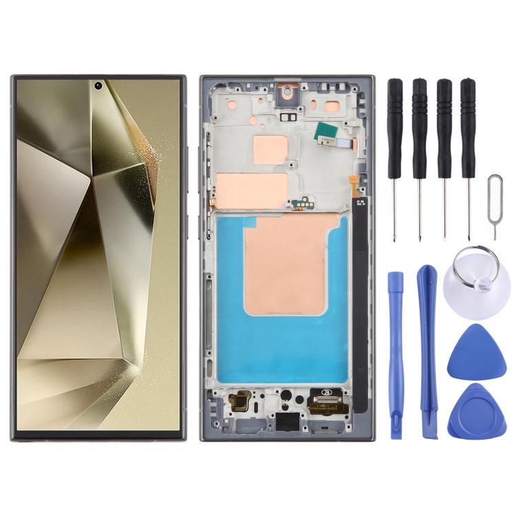 For Samsung Galaxy S24 Ultra SM-S928B 6.72 inch TFT LCD Screen Digitizer Full Assembly with Frame, Not Supporting Fingerprint Identification, For Samsung Galaxy S24 Ultra SM-S928B, For Samsung Galaxy S24 Ultra SM-S928B 6.72 inch(Not Fingerprint) For Samsung Galaxy S24 Ultra SM-S928B 6.72 inch(Not Fingerprint) Grey