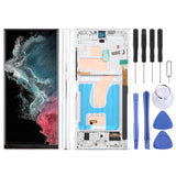 For Samsung Galaxy S22 Ultra SM-S908B 6.72 inch TFT LCD Screen Digitizer Full Assembly with Frame, Not Supporting Fingerprint Identification, For Samsung Galaxy S22 Ultra SM-S908B 6.72 inch(Not Fingerprint) For Samsung Galaxy S22 Ultra SM-S908B 6.72 inch(Not Fingerprint) Silver