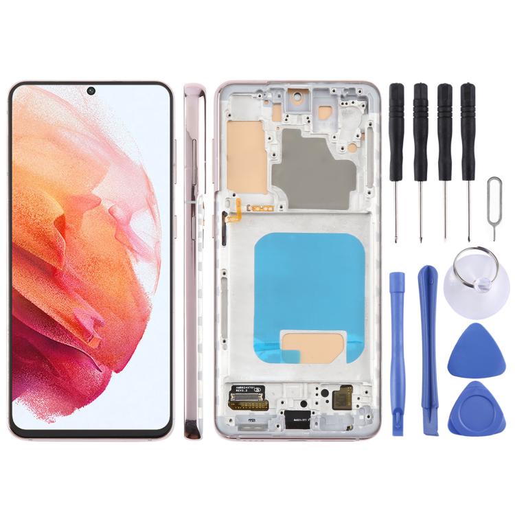 For Samsung Galaxy S21 5G SM-G991B 6.12 inch TFT LCD Screen Digitizer Full Assembly with Frame, Not Supporting Fingerprint Identification, For Samsung Galaxy S21 5G SM-G991B 6.12 inch(Not Fingerprint) For Samsung Galaxy S21 5G SM-G991B 6.12 inch(Not Fingerprint) Gold