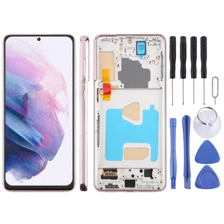 For Samsung Galaxy S21+ SM-G996B 6.58 inch TFT LCD Screen Digitizer Full Assembly with Frame, Not Supporting Fingerprint Identification, For Samsung Galaxy S21+ SM-G996B 6.58 inch(Not Fingerprint) For Samsung Galaxy S21+ SM-G996B 6.58 inch(Not Fingerprint) Gold