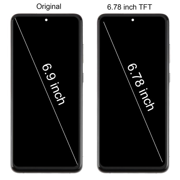 For Samsung Galaxy S20 Ultra SM-G988B 6.78 inch TFT LCD Screen Digitizer Full Assembly with Frame, Not Supporting Fingerprint Identification, For Samsung Galaxy S20 Ultra SM-G988B 6.78 inch(Not Fingerprint)