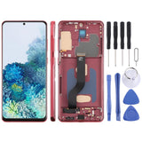 For Samsung Galaxy S20+ SM-G985F 6.58 inch TFT LCD Screen Digitizer Full Assembly with Frame, Not Supporting Fingerprint Identification, For Samsung Galaxy S20+ SM-G985F 6.58 inch(Not Fingerprint) For Samsung Galaxy S20+ SM-G985F 6.58 inch(Not Fingerprint) Red