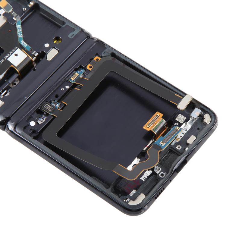 For Samsung Galaxy Z Flip SM-F700 LCD Screen Digitizer Full Assembly with Frame, For Samsung Galaxy Z Flip