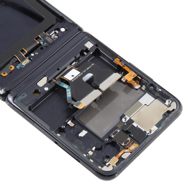 For Samsung Galaxy Z Flip SM-F700 LCD Screen Digitizer Full Assembly with Frame, For Samsung Galaxy Z Flip