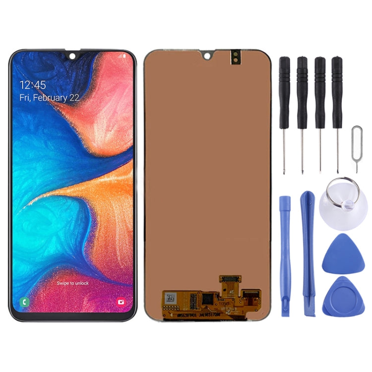 Original LCD Screen and Digitizer Full Assembly for Galaxy A20, For Samsung Galaxy A20 For Samsung Galaxy A20