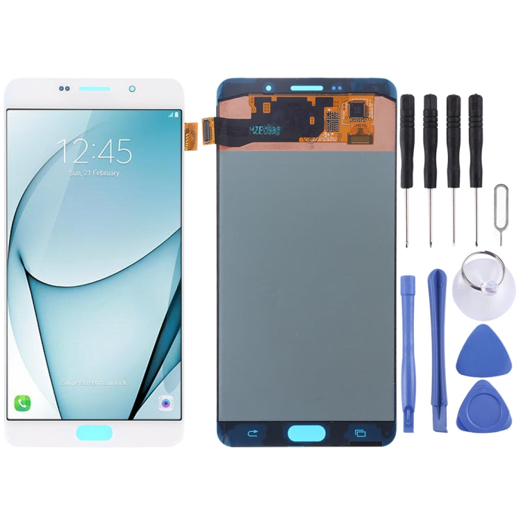 LCD Screen and Digitizer Full Assembly for Galaxy A9 Pro (2016) / A910F, For Samsung Galaxy A9 Pro (2016), For Galaxy A9 Pro (2016) For Galaxy A9 Pro (2016) White