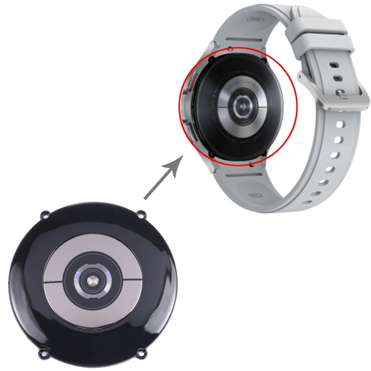 Original Back Cover With Heart Rate Sensor + Wireless Charging Module For Samsung Galaxy Watch4 Classic 46mm SM-R890 R895, For Samsung Galaxy Watch4 Classic 46mm