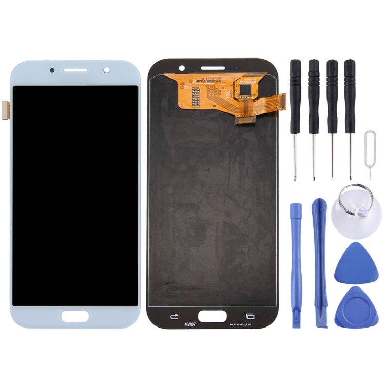 Original LCD Screen and Digitizer Full Assembly for Galaxy A7 (2017), A720F, A720F/DS, For Galaxy A7 (2017), For Samsung Galaxy A7 (2017), For Galaxy A7 (2017) / A720F For Galaxy A7 (2017) A720F Blue