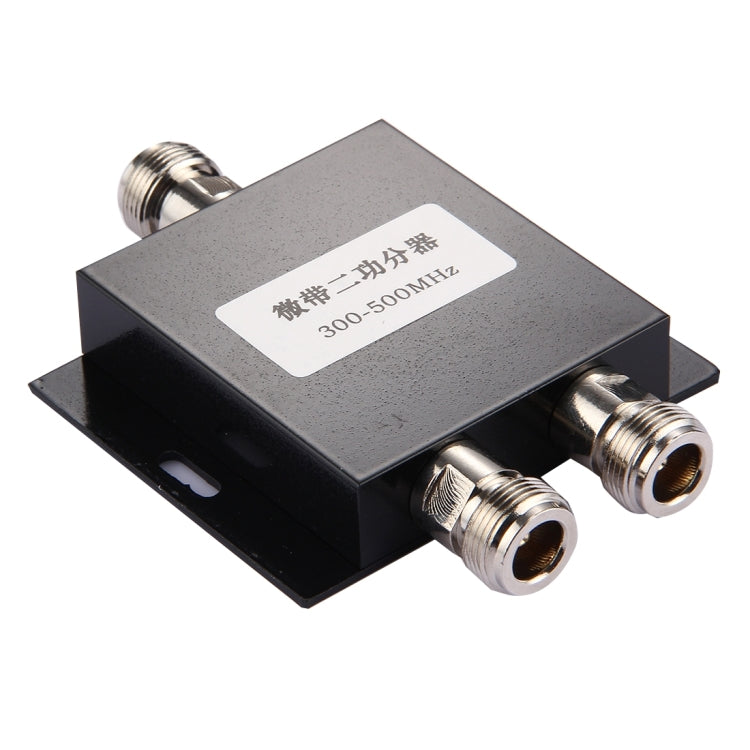 300-500MHz N Female Adapter 2-Way Power Splitter, Adapter Power Splitter Adapter Power Splitter