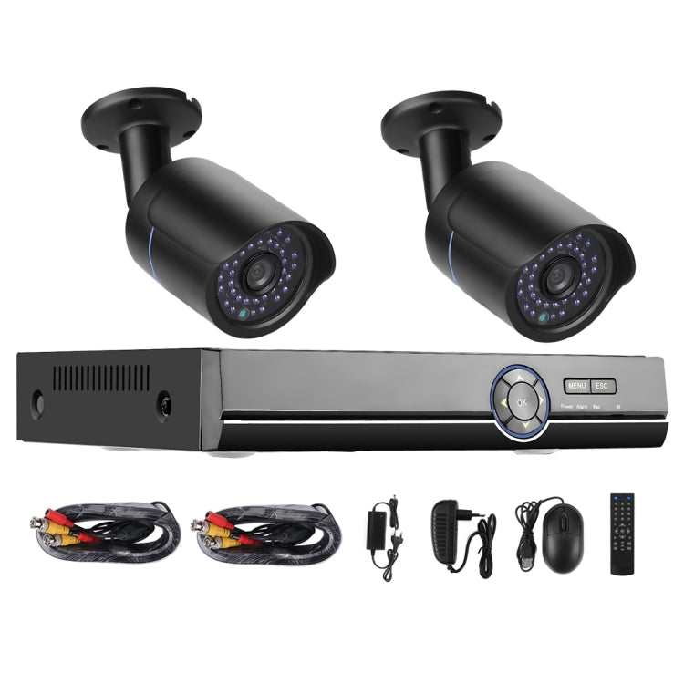 A2B5 720P 1.0 Mega Pixel 2 x Bullet AHD Cameras AHD DVR Kit, Support Night Vision / Motion Detection, IR Distance: 20m, A2B5 Kit A2B5 Kit