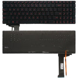 US Version Keyboard with Keyboard Backlight for Asus GL552 GL552J GL552JX GL552V GL552VL GL552VW N552VW N552VX G771JM G771JW, For Asus GL552(Black with Backlight), For Asus GL552(Silver with Backlight) For Asus GL552(Black with Backlight) Black