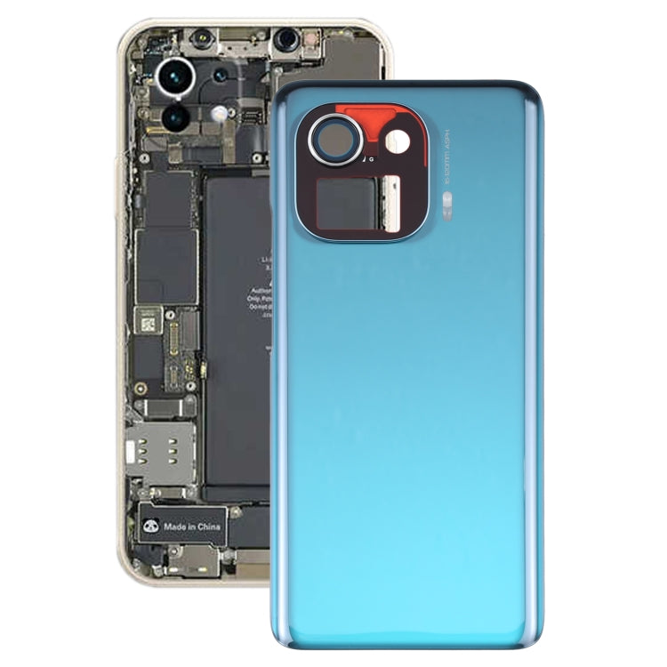 Original Battery Back Cover for Xiaomi Mi 11 Pro, For Xiaomi Mi 11 Pro (Original) For Xiaomi Mi 11 Pro (Original) Green