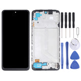 OLED Material LCD Screen and Digitizer Full Assembly With Frame for Xiaomi Redmi Note 10 4G / Redmi Note 10s 4G / Redmi Note 11 SE India / Poco M5s M2101K7AI M2101K7AG M2101K7BG M2101K7BI M2101K7BNY                                                     ...