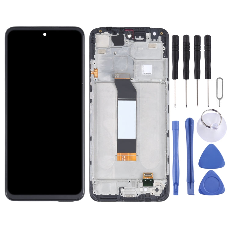 Original LCD Screen for Xiaomi Redmi Note 10 5G / Redmi Note 10T 5G / Redmi Note 10T 5G M2103K19I / Poco M3 Pro 5G M2103K19PG, M2103K19PI, M2103K19G, M2103K19C Digitizer Full Assembly With Frame , For Xiaomi Redmi Note 10 5G