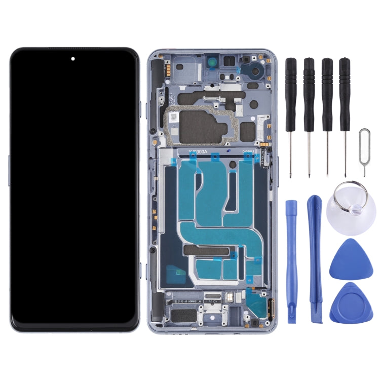 Original LCD Screen and Digitizer Full Assembly With Frame for Xiaomi Black Shark 4 / Black Shark 4 Pro SHARK PRS-H0, SHARK PRS-A0, For Xiaomi Black Shark 4 (Original)