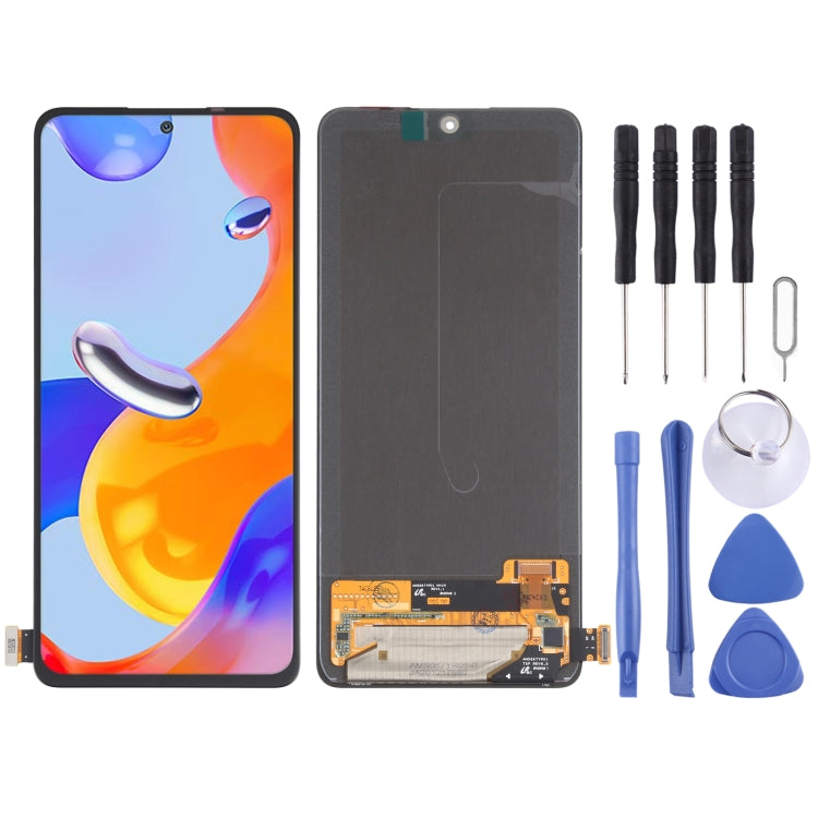 Super AMOLED Material Original LCD Screen and Digitizer Full Assembly for Xiaomi Redmi Note 11 Pro 4G / Redmi Note 11 Pro 5G / Redmi Note 11 Pro+ 5G(India) / Redmi Note 11E Pro 5G / Redmi Note 11 Pro+ 5G, For Xiaomi Redmi Note 11 Pro 4G(Super AMOLED) For Xiaomi Redmi Note 11 Pro 4G(Super AMOLED)