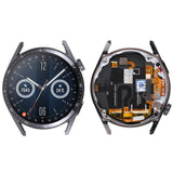 For Huawei Watch GT 3 46mm Single Cable Edition Original LCD Screen Digitizer Full Assembly With Frame, For Huawei Watch GT 3 46mm Single Cable Edition (Black), For Huawei Watch GT 3 46mm Single Cable Edition (Silver) For Huawei Watch GT 3 46mm Single Cable Edition (Black) Black
