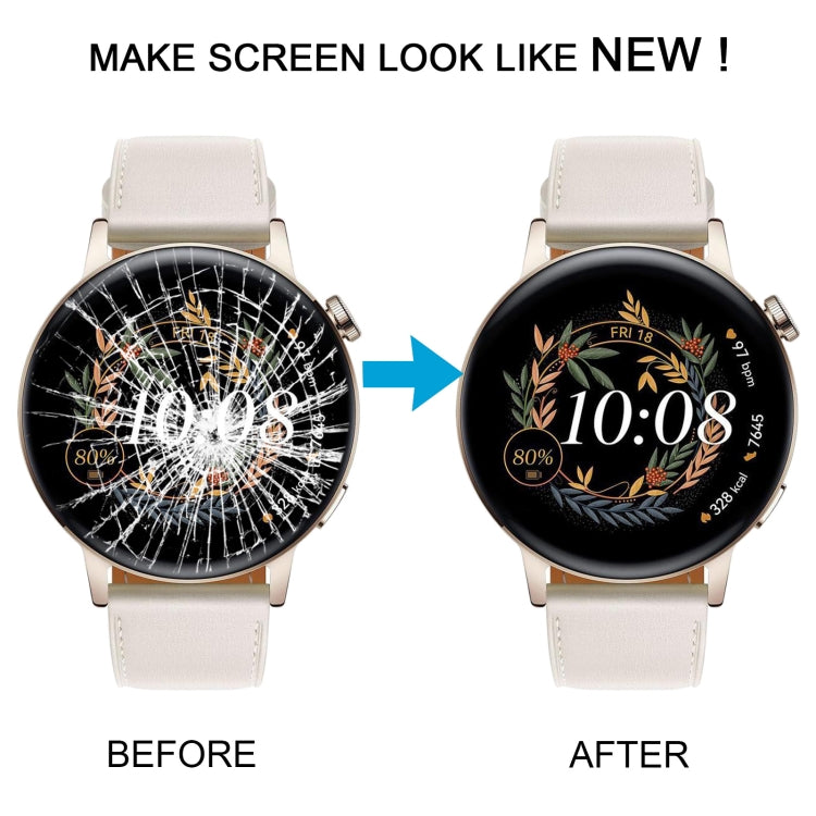 Original LCD Screen and Digitizer Full Assembly With Frame for Huawei Watch GT 3 42mm MIL-B19, For Huawei Watch GT 3 42mm(Gold), For Huawei Watch GT 3 42mm(Silver), For Huawei Watch GT 3 42mm