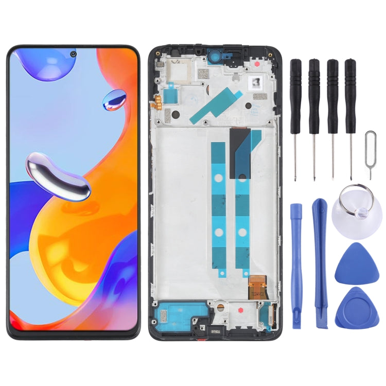 Original AMOLED LCD Screen For Xiaomi Redmi Note 11 Pro 4G / Redmi Note 11E Pro 5G / Poco X4 Pro 5G / Redmi Note 11 Pro+ 5G India Digitizer Full Assembly with Frame, For Xiaomi Redmi Note 11 Pro 4G / Redmi Note 11E Pro 5G / Poco X4 Pro 5G(Original) For Xiaomi Redmi Note 11 Pro 4G Redmi Note 11E Pro 5G Poco X4 Pro 5G(Original)