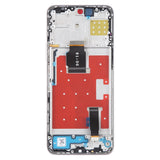 Original LCD Screen For Honor X8a Digitizer Full Assembly with Frame, For Honor X8a (Original)
