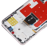 Original LCD Screen For Honor X8a Digitizer Full Assembly with Frame, For Honor X8a (Original)