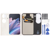 Original LCD Secondary Screen for OPPO Find N2 Flip With Digitizer Full Assembly, For OPPO Find N2 Flip(Secondary Screen), For OPPO Find N2 Flip (Black), For OPPO Find N2 Flip (Purple) For OPPO Find N2 Flip(Secondary Screen) White
