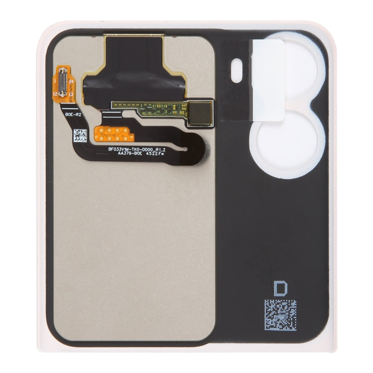 Original LCD Secondary Screen for OPPO Find N2 Flip With Digitizer Full Assembly, For OPPO Find N2 Flip(Secondary Screen), For OPPO Find N2 Flip (Black), For OPPO Find N2 Flip (Purple)