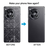 For OnePlus Ace 3 Battery Back Cover with Camera Lens Cover, For OnePlus Ace 3(with Camera Lens Cover)