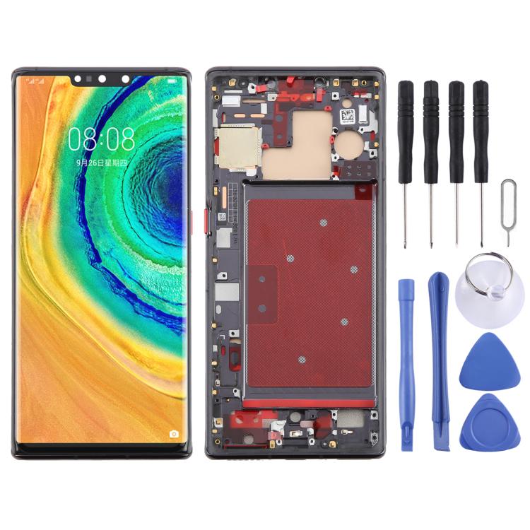 For Huawei Mate 30 Pro TFT LCD Screen Digitizer Full Assembly with Frame, Not Supporting Fingerprint Identification, For Huawei Mate 30 Pro(TFT)