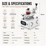 TBK 988C LCD Rotary Separator Middle Frame Remover, TBK 988C