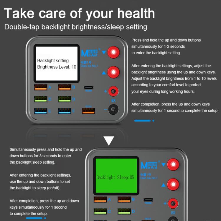 MaAnt Dianba NO.1 Multi-port Wireless USB PD Charger, US Plug, Dianba NO.1, US Plug, Dianba NO.1, EU Plug