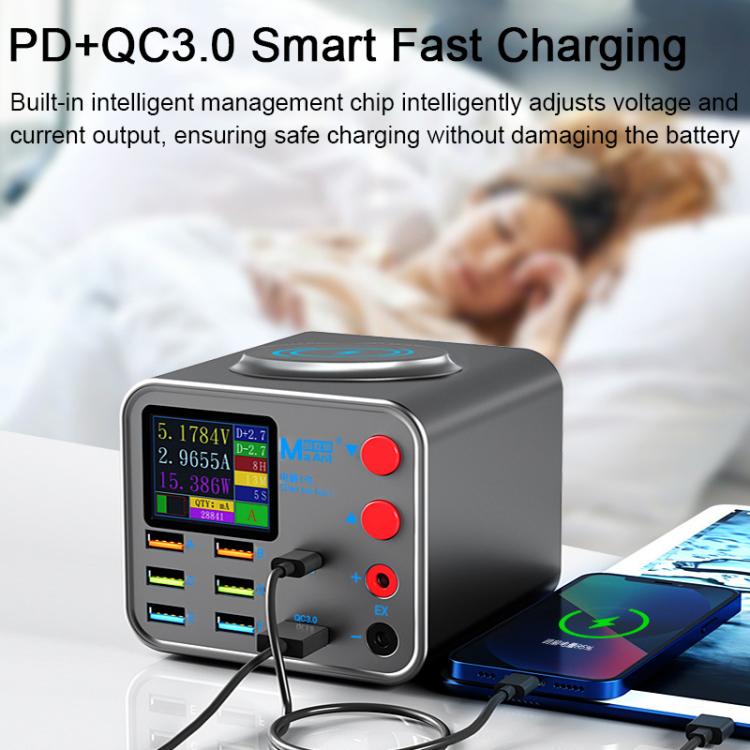 MaAnt Dianba NO.1 Multi-port Wireless USB PD Charger, US Plug, Dianba NO.1, US Plug, Dianba NO.1, EU Plug