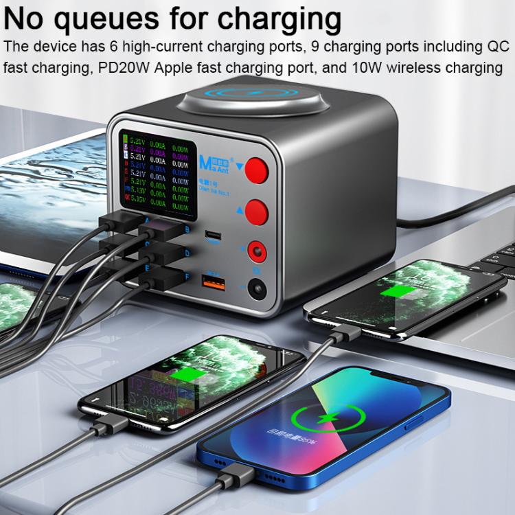 MaAnt Dianba NO.1 Multi-port Wireless USB PD Charger, US Plug, Dianba NO.1, US Plug, Dianba NO.1, EU Plug