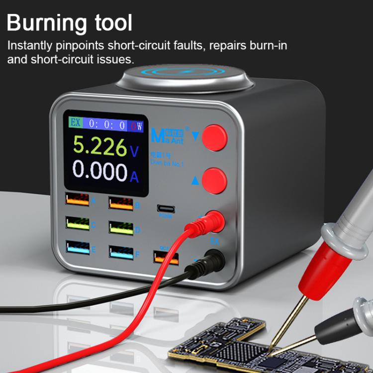 MaAnt Dianba NO.1 Multi-port Wireless USB PD Charger, US Plug, Dianba NO.1, US Plug, Dianba NO.1, EU Plug