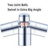 Dual-Function Faucet Spout Bubbler Splash-Proof Two-Function Kitchen Copper Filter, External, Inbound