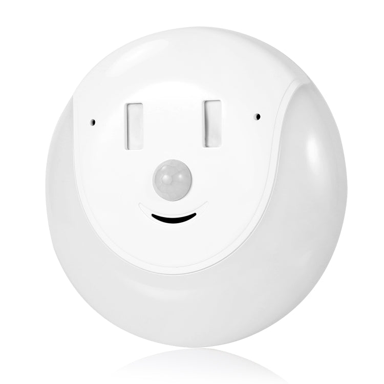 USB Charging Light & Human Body Sensing Control Smile Magnetic Night Light, Cold White Light, Warm white light
