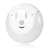 USB Charging Light & Human Body Sensing Control Smile Magnetic Night Light, Cold White Light, Warm white light