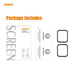 2 PCS For Apple Watch Series 6/5/4/SE 40mm ENKAY Hat-Prince 3D Full Screen PET Curved Hot Bending HD Screen Protector Film, For Apple Watch Series 6/5/4/SE 40mm