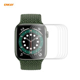 5 PCS For Apple Watch Series 6/5/4/SE 44mm ENKAY Hat-Prince 3D Full Screen PET Curved Hot Bending HD Screen Protector Film, For Apple Watch Series 6/5/4/SE 44mm