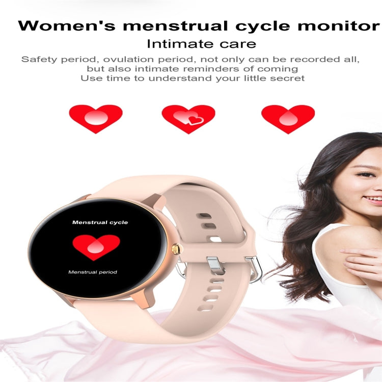 W68 1.4 inch Color Screen Smart Watch, IP68 Waterproof, Support Temperature Monitoring/Heart Rate Monitoring/Blood Pressure Monitoring/Sleep Monitoring/Predict Menstrual Cycle Intelligently, Pink - Zen Craft