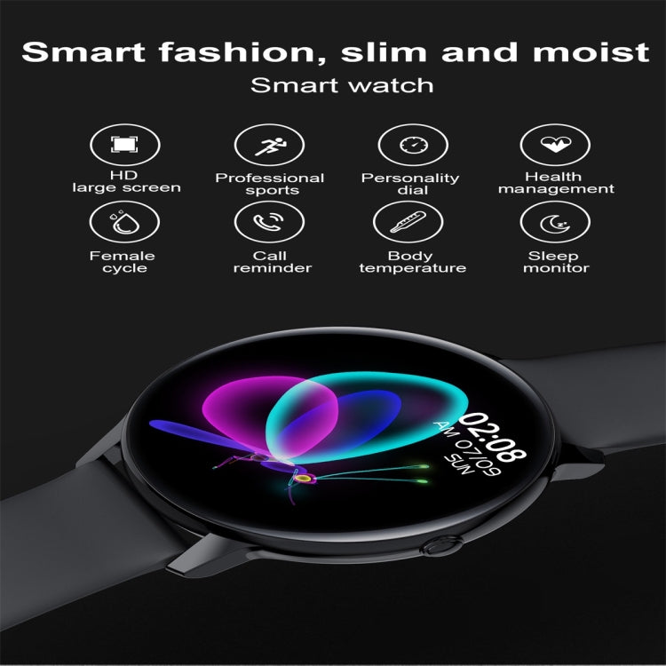 W68 1.4 inch Color Screen Smart Watch, IP68 Waterproof, Support Temperature Monitoring/Heart Rate Monitoring/Blood Pressure Monitoring/Sleep Monitoring/Predict Menstrual Cycle Intelligently, Pink - Zen Craft