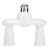 1 to 2/3/4/5 E27 to E27 Socket Distributor Adjustable Converter E27 LED Bulb Holder, 2 in 1, 3 in 1, 4 in 1, 5 in 1 2 in 1
