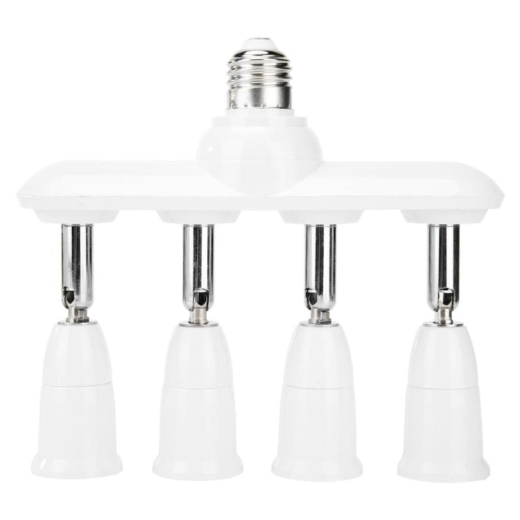 1 to 2/3/4/5 E27 to E27 Socket Distributor Adjustable Converter E27 LED Bulb Holder, 2 in 1, 3 in 1, 4 in 1, 5 in 1 4 in 1