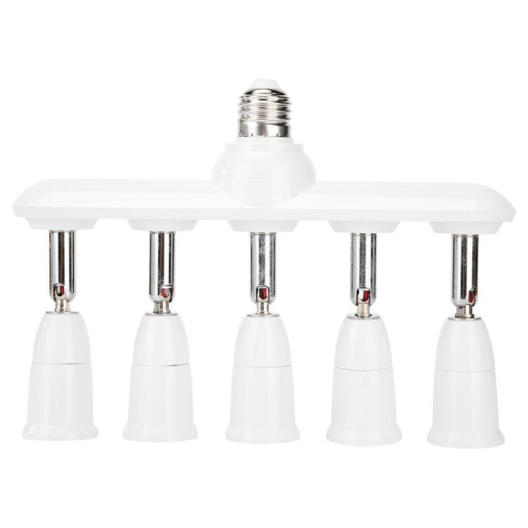 1 to 2/3/4/5 E27 to E27 Socket Distributor Adjustable Converter E27 LED Bulb Holder, 2 in 1, 3 in 1, 4 in 1, 5 in 1 5 in 1